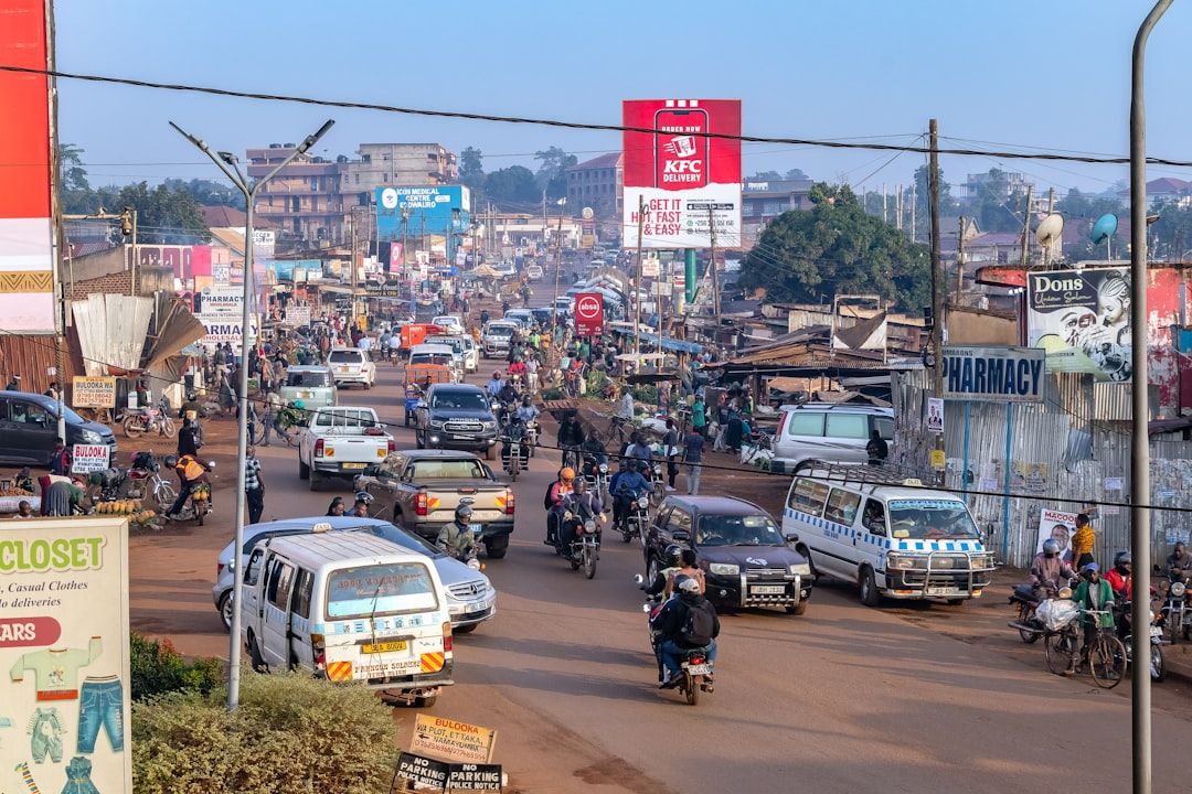 Uganda street market local life